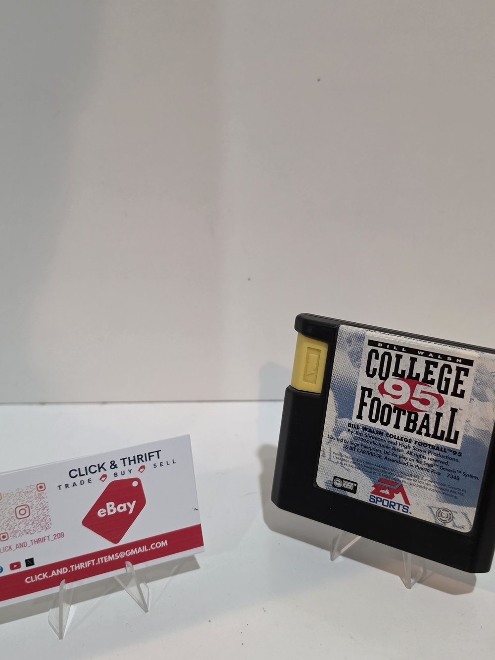 Sega Genesis Bill Walsh College Football 1995 EA SPORTS
Game Only